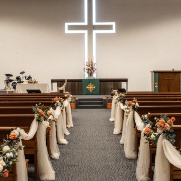 Church Wedding decoration